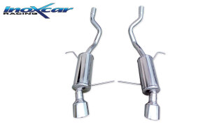 BMW X5 3.0D 218PS E53 Duplex Sportauspuff 120x80mm Edelstahl