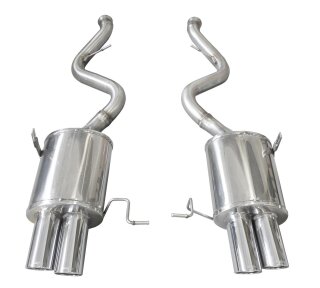 BMW E92 M3 Coupe 4.0 V8 Duplex Sportauspuff 2x76mm X-RACE Edelstahl