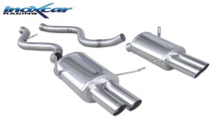 BMW E92 M3 Coupe 4.0 V8 Duplex Sportauspuff 2x76mm RACING Edelstahl