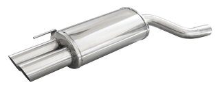 BMW E46 320D 150PS Sportauspuff 2x80mm RACING Edelstahl