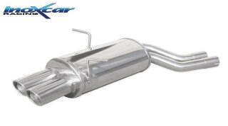 BMW E46 325 Ci 192PS Sportauspuff 2x90x70mm Edelstahl