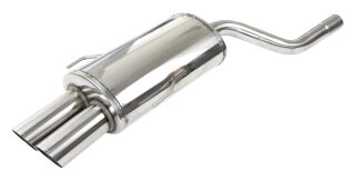 BMW E36 325i 24V 192PS/328i 24V 193PS 2x80mm Sportauspuff RACING Edelstahl