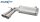 Audi A3 8P 2.0 TDI 140PS SPORTBACK Sportauspuff 2x80mm RACING Edelstahl