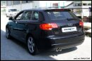 Audi A3 8P 1.8 TFSI 160PS SPORTBACK Sportauspuff 2x80mm...