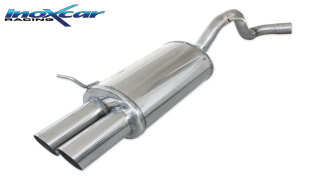 Audi A3 8P 1.9 TDI 105PS Sportauspuff 2x80mm RACING Edelstahl