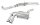 Audi A3 8P RS3 2.5 TFSI Quattro 340PS Mittelrohr Cuprohr Sportauspuff 2x90mm RACING Edelstahl