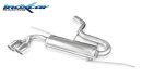 Audi A3 8P 2.0 16V TFSI 200PS Sportauspuff 2x80mm X-RACE...