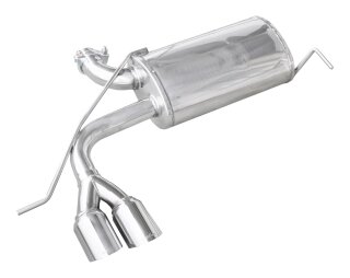 Audi S3 8L 1.8 Turbo 210-225PS Sportauspuff 2x80mm RACING Edelstahl