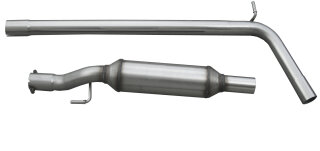 Audi A1 8X 1.4 TFSI SPORT 185PS Mittelschalldämpfer Edelstahl