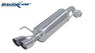 Alfa Romeo Mito 1.6 16V JTDM 120PS Sportauspuff 2x80mm RACING Edelstahl