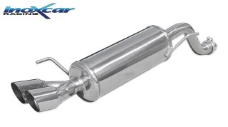 Alfa Romeo Mito 1.4 16V TB QV MultiAir 170PS Sportauspuff 2x80mm RACING Edelstahl