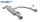 Alfa Romeo Mito 1.4 16V TB 120PS Duplex-Sportauspuff 102mm Edelstahl