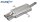 Alfa Romeo 156 2.5 V6 24V 192PS Sportauspuff 2x80mm  RACING Edelstahl