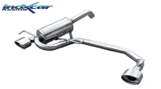 Alfa Romeo 147 1.6 16V TS 120PS Sportauspuff Duplex 120x80mm Edelstahl