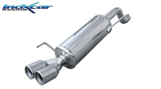 Abarth Punto Inoxcar 60mm Sportauspuff 2x80mm Edelstahl