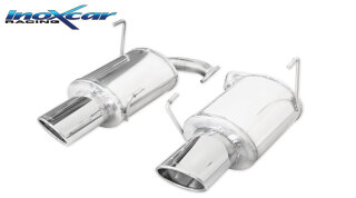 Subaru Impreza STI 300PS Inoxcar Sportauspuffe oval 150x105mm Edelstahl