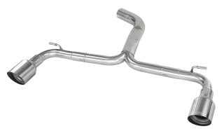 VW GOLF 7.5 2.0 GTI 245PS Endrohr 102mm RACING R+L Edelstahl