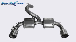 Ford Focus 2.3i RS Turbo Klappen Sportauspuff 114mm RACING Edelstahl