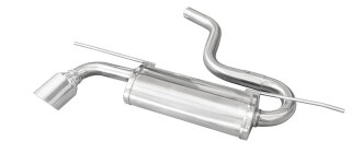 VW Golf 7 1.6 TDI 105PS Sportauspuff 102mm RACING Edelstahl