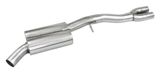 Audi Q3 RS 2.5 TFSI 310PS Mittelschalldämpfer Edelstahl