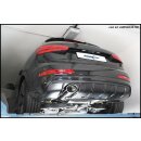 Audi Q3 RS 2.5 TFSI 310PS Inoxcar Sportauspuff OBLIQUE 150x105mm Edelstahl