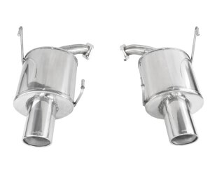 Subaru FORESTER AWD 2.0 XT 240PS Duplex-Sportauspuff 110mm X-RACE Edelstahl