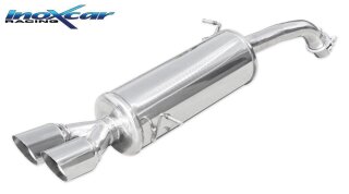 FORD FIESTA ST 200 1.6 200PS Sportauspuff 2x80mm RACING Edelstahl