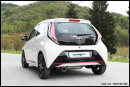 Toyota Aygo 1.0 69PS Sportauspuff 80mm Edelstahl