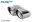 Mini Cooper S Cabrio 2.0 192PS Sportauspuff 90mm X-RACE Edelstahl