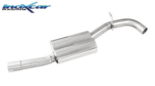 VW Golf 7 2.0 R TSI 300PS Mittelschalldämpfer Edelstahl