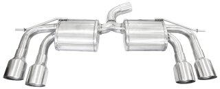 VW Golf 7 2.0 R TSI 300PS Sportauspuff 102mm Racing Edelstahl