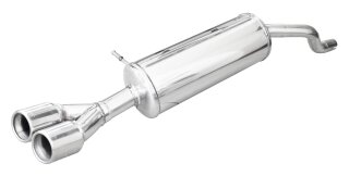 Renault Clio 4 GT 1.2 120PS Sportauspuff 80mm Edelstahl