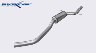 Audi A4 Quattro B8 8K 2.0 TSFI Mittelschalldämpfer Edelstahl