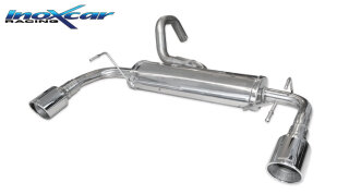 Abarth 500 Inoxcar Sportauspuff 100mm X-RACE Edelstahl