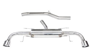 Alfa Romeo Stelvio 2.0 Turbo Q4 Sportauspuff 114mm RACING Edelstahl