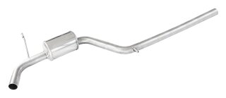 VW GOLF 7.5 1.5 TSI 150PS Mittelschalldämpfer Edelstahl