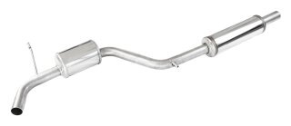 VW GOLF 7.5 1.5 TSI 150PS Mittelschalldämpfer 2 Schalldämpfer Edelstahl