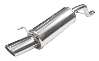 Opel Corsa E GSI 150PS Sportauspuff oval 120x80mm Edelstahl