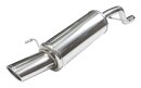 Opel Corsa E GSI 150PS Sportauspuff oval 120x80mm Edelstahl