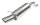 Opel Corsa E GSI 150PS Sportauspuff oval 120x80mm Edelstahl