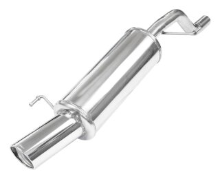 Opel Corsa E GSI 1.4 Turbo 150PS Inoxcar Sportauspuff 100mm X-RACE Edelstahl