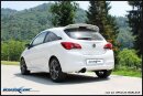 Opel Corsa E GSI 150PS Sportauspuff 100mm Black Ceramic Edelstahl