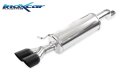 VW Polo AW 2.0 GTI 200PS Sportauspuff 2x80mm Racing Black...