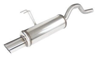 FIAT PUNTO 188 1.2 16V Sporting 80PS Sportauspuff Rally 90mm Edelstahl