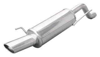 Fiat Punto 199 EVO 1.4 8V 77PS Inoxcar Sportauspuff 120x80mm Edelstahl