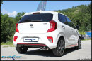 Kia Picanto GT-Line 1.0 TGDI 100PS Mittelschalldämpfer Edelstahl