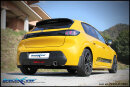 Peugeot 208 Pure Tech 1.2 101PS Sportauspuff 80mm Edelstahl