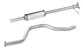 Suzuki Swift 1.6 VVT Sport 136PS Mittelschalldämpfer Edelstahl