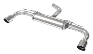 VW Golf 8 2.0 GTI 245PS Sportauspuff 100mm Racing Edelstahl