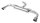 VW Golf 8 2.0 GTI 245PS Sportauspuff 100mm Racing Edelstahl